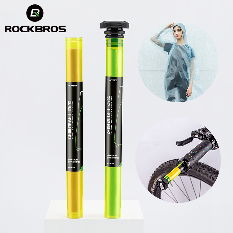 Cycling Rain Jacket Commute - ROCKBROS Bicycle Raincoat Thickened For Men