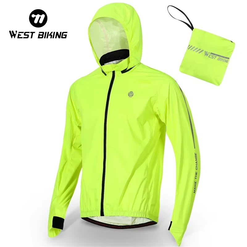 Cycling Rain Jacket Commute - WEST BIKING Cycling Jacket Men Women
