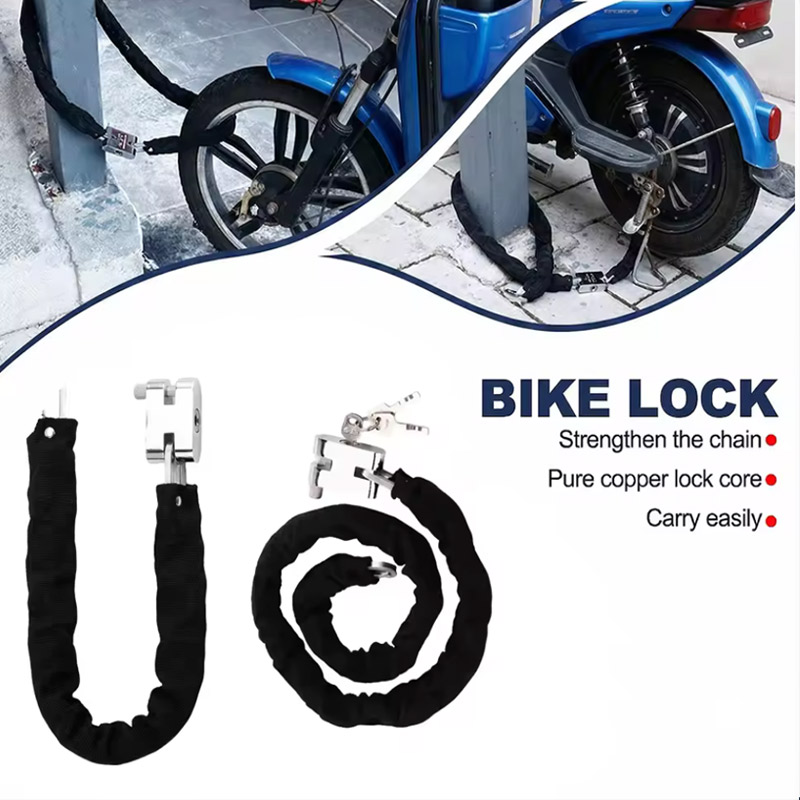Chain Lock Combination - 1.2M 2M 3M Motorcycle Bike Lock
