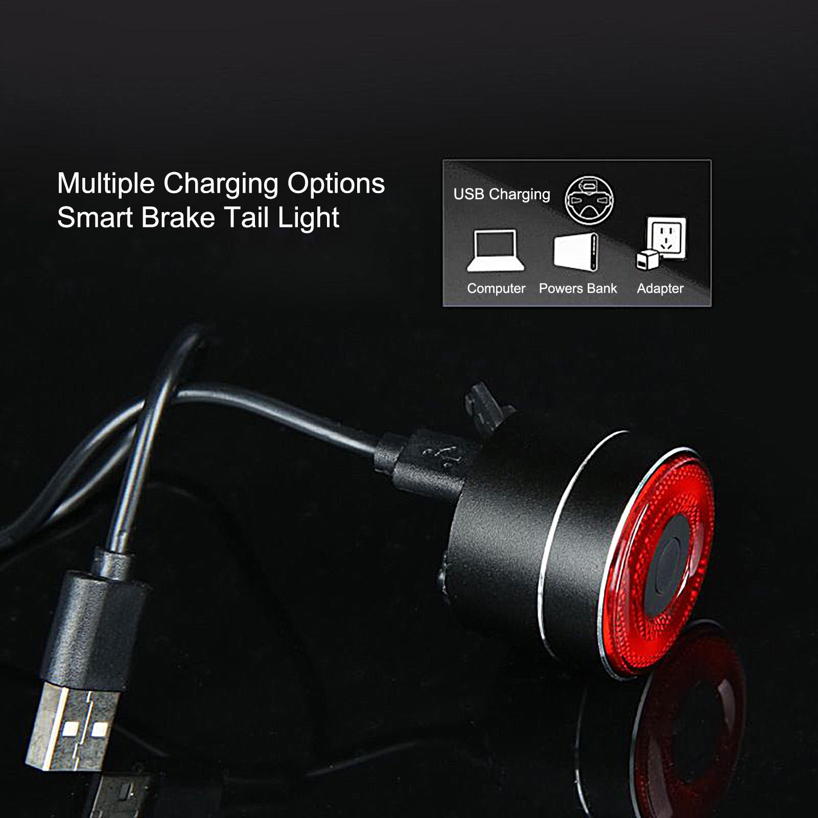 Cycling To Commute - Bike Brake Light Smart Bike Back