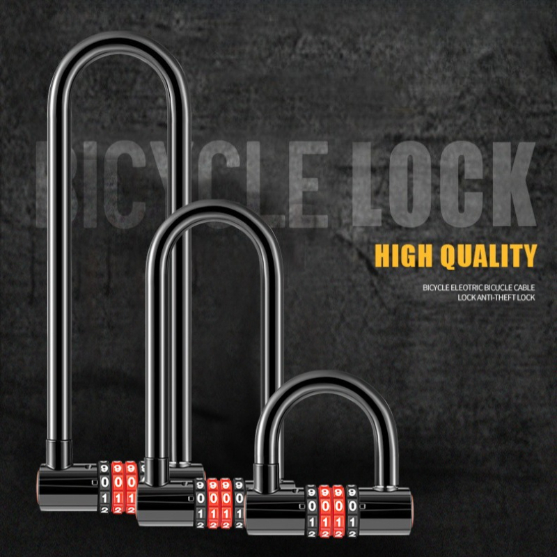 185mm/173mm/50mm Extended U-sh - Cable Lock Flexible 评论和价格