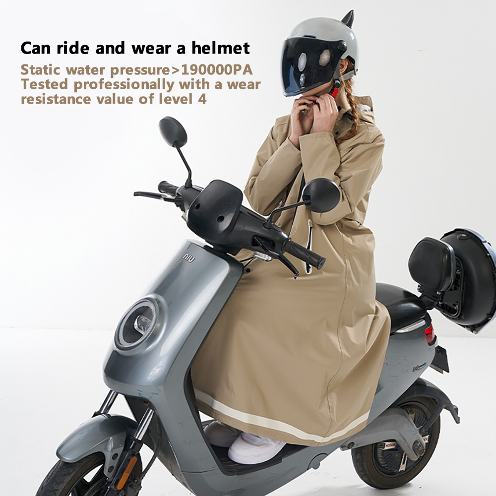 Long Waterproof Rain Poncho fo - Cycling Rain Jacket Commute 评论和价格
