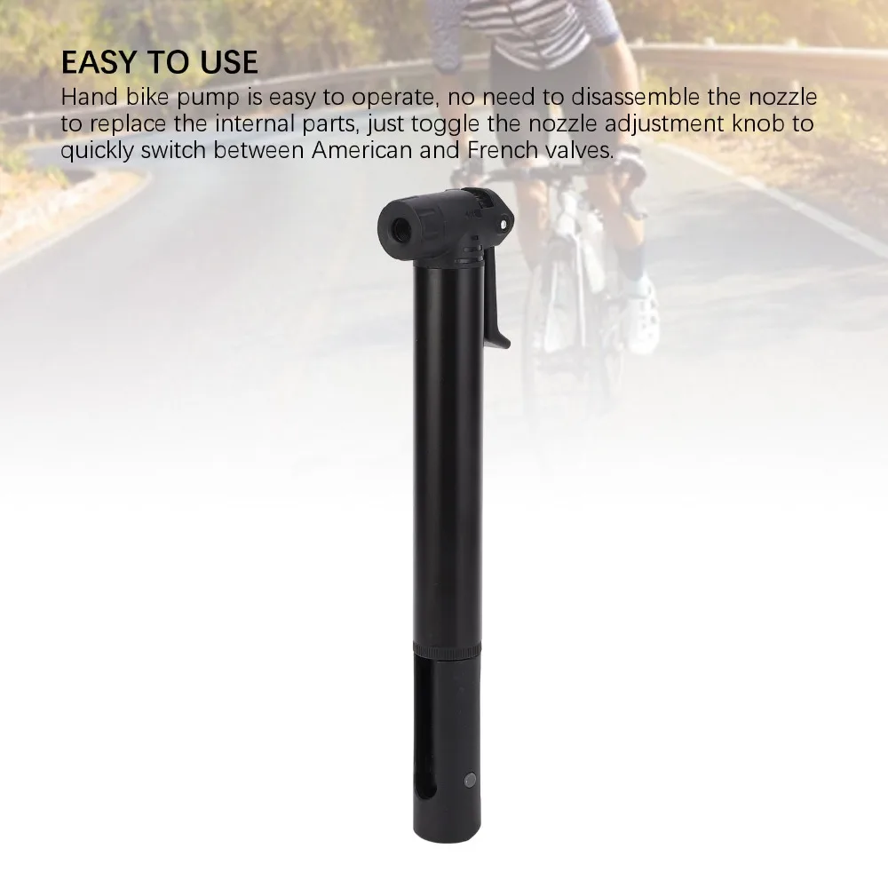 Portable Bike Pump Mini Alumin - Bike Pump Frame Mount 评论和价格