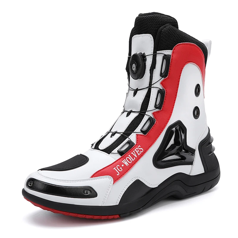 JG.WOLVES Outdoor Cycling Moto - Cycling Shoes For Commute 评论和价格