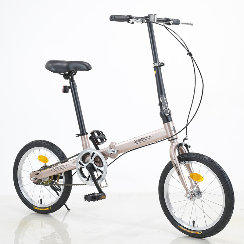 Sanhema 16 Inch Folding Bicycl - Cycling Commute Speed 评论和价格