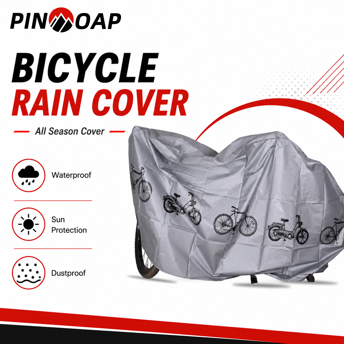 PINMOAP Universal Bicycle Rain - Cycling Commuter Backpack Waterproof 评论和价格