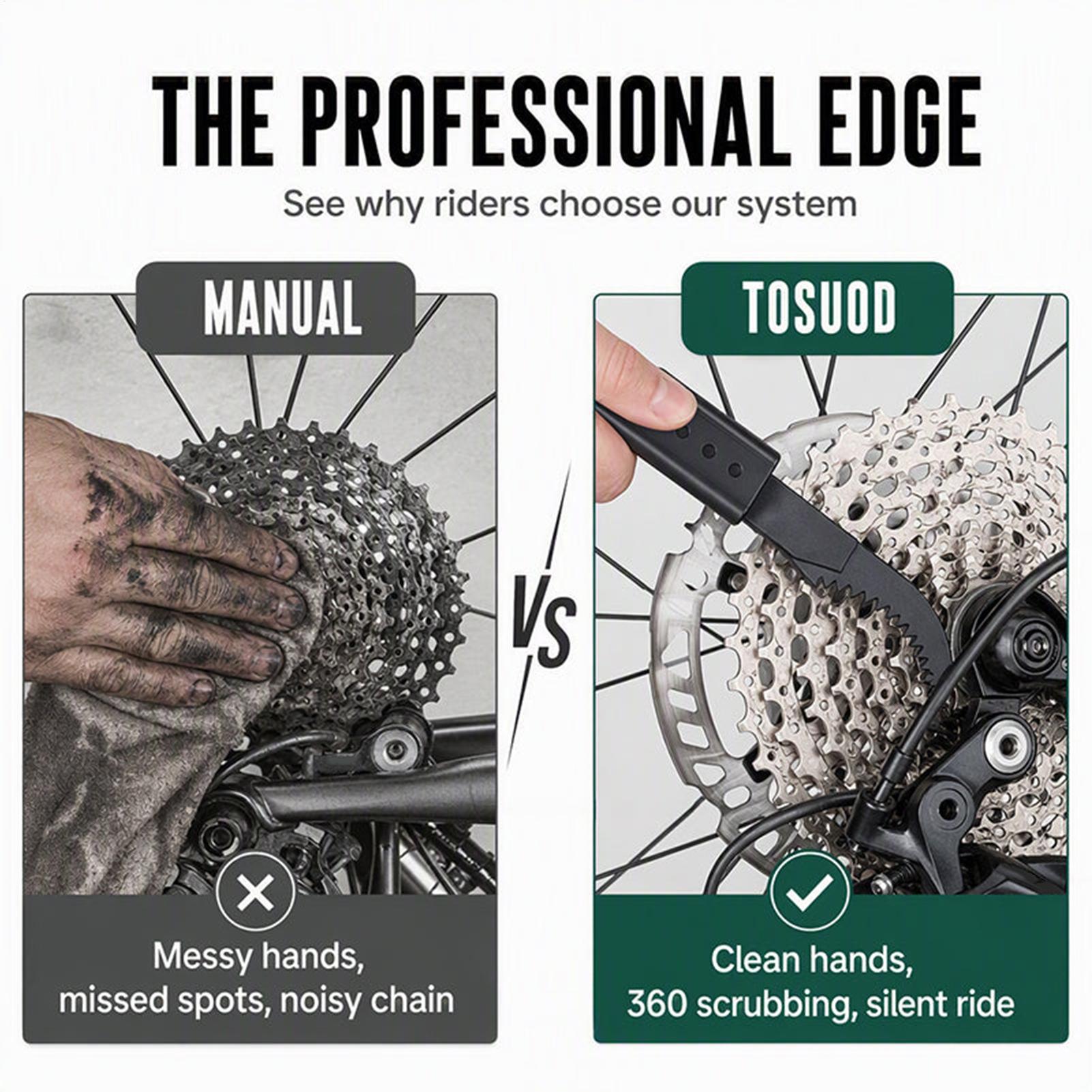 Bike Chain Cleaner Cycling Dri - Commuter Cycling 评论和价格