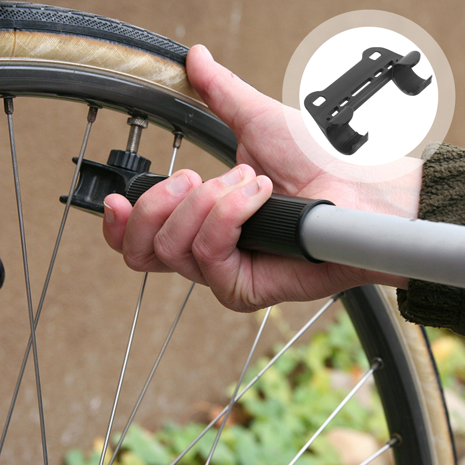 5Pcs Professional Bike Pump Ho - Bike Pump Frame Mount 评论和价格