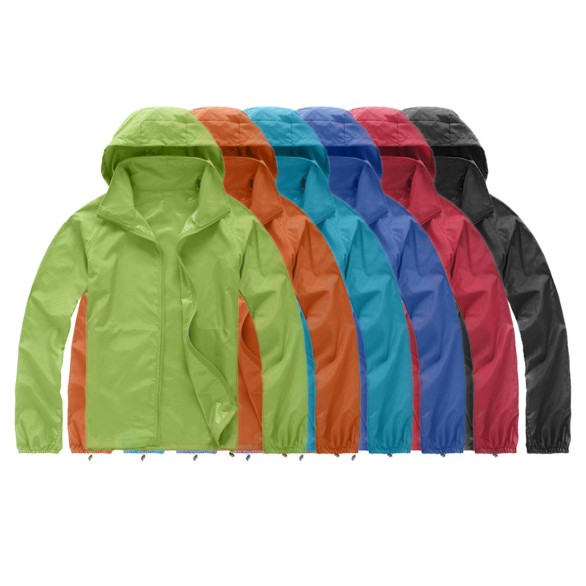Unisex Waterproof Fabric Windp - Cycling Rain Jacket Commute 评论和价格