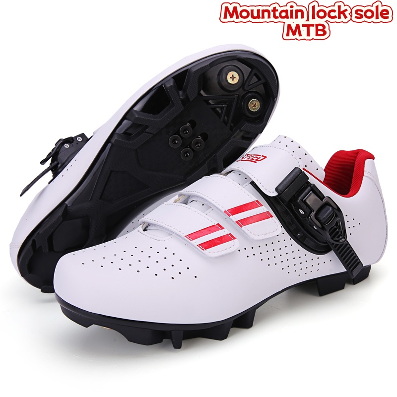 Road Cycling Shoes SPD, Lightw - Cycling To Commute 评论和价格