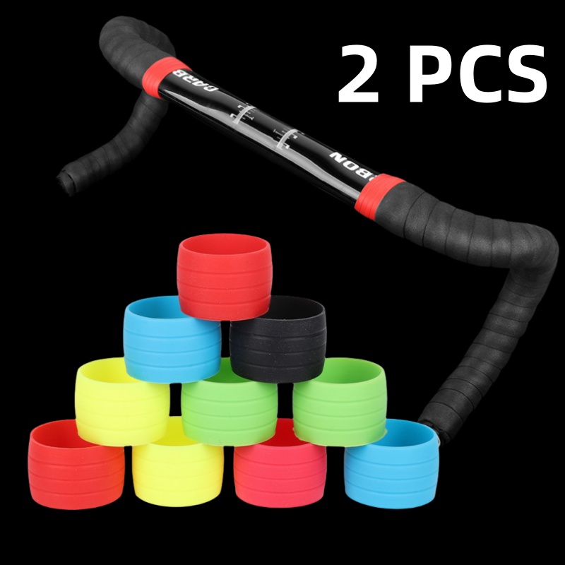 2pcs Silicone Anti-skip Bicycl - Bell Handlebar Ring 评论和价格