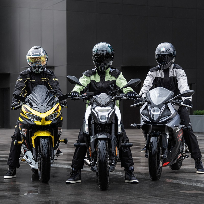 Oxford Motorcycle Rain Suit Wa - Cycling Commuter Rain Gear 评论和价格