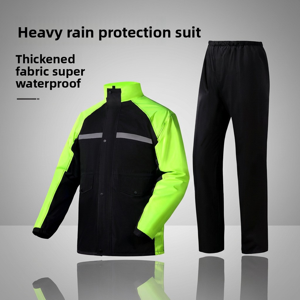 Heavy Duty Motorcycle Rain Sui - Cycling Commuter Rain Gear 评论和价格