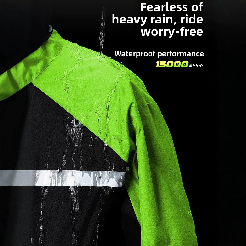 Heavy Duty Motorcycle Rain Sui - Cycling Commuter Rain Gear 评论和价格